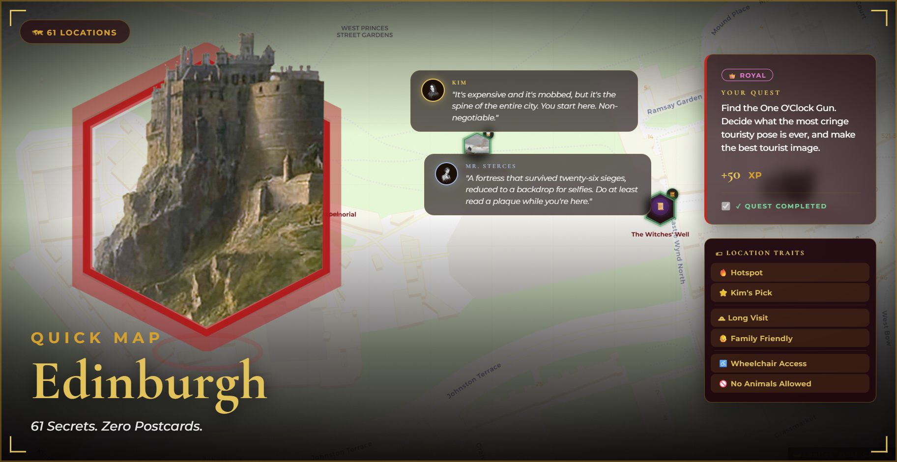 Edinburgh Quick Map